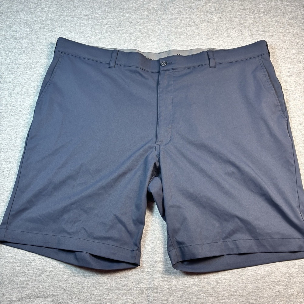 Ben Hogan Golf Shorts Navy Active Flex Flat Front Stretch Mens Sz 46